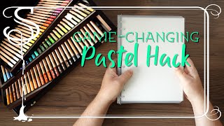 DIY Soft Pastel Sketchbook + Caran d'Ache Swatches! (Bonus: PastelMat Hack!)
