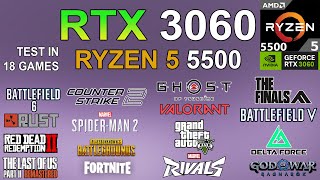 RTX 3060 12GB + Ryzen 5 5500 : Test in 18 Games in 2026 Still a Great Combo?