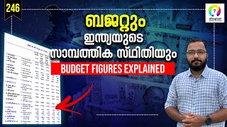 ബജറ്റിലെ കണക്കുകൾ | Budget 2024 Explained in Malayalam | The Numbers of Indian Budget At a Glance