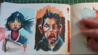 HANDMADE WATERCOLOR BOOK 01