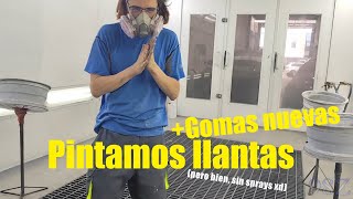 Cómo pintar llantas (bien) y gomas nuevas para el 206 GTI - Proyecto Piplup #18