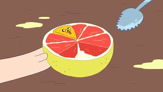 BMO talks to a grapefruit | Adventure Time