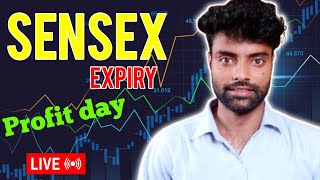 SENSEX EXPIRY PROFIT DAY  // 20 Sept 2024 live option buying