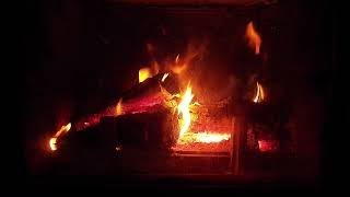 Relaxing fireplace with crackling Ambient White Noise -  virtual fireplace - Relaxing TV Backgrounds