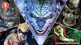 Batman: Arkham Asylum - All Bosses (Hard | No Damage) [4K 60FPS No Commentary]