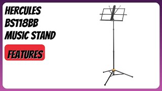 REVIEW (2026): Hercules BS118BB Music Stand. Features