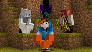 Minecraft Random Item Challenge VS 3 Hunters