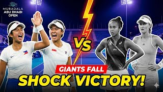 ASIA SHOCKED!  Alexandra Eala’s LIVE Moment at the Mubadala Abu Dhabi Open