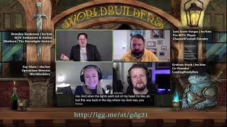 Brandon Sanderson, Luis Scott-Vargas, and Graham Stark talk Magic: The Gathering!