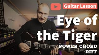 Eye Of The Tiger | Power Chords Guitar Lesson