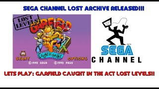 Sega Channel Lost Archive Preserved!! - Lets Play Garfield Lost Levels