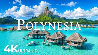 FLYING OVER POLYNESIA (4K UHD) – Soothing Music Along With Beautiful Nature Video - 4K Video UHD #6