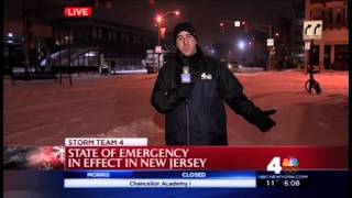 Harry Cicma Live Weather Coverage - Winter Storm Hercules Report