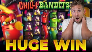 INSANE HUGE WIN ON CHILI BANDITS! MASSIVE PAYOUT! 🌶️😵💰