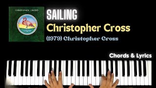 Sailing - Christopher Cross | Piano Cover Accompaniment Backing Track Tutorial Instrumental Chords