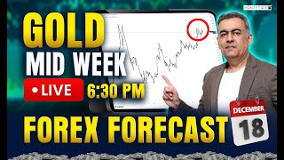 XAUUSD (Gold) Live Analysis 18th December 2025 | Mid Week Forex Forecast