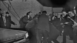 Lee Harvey Oswald shot by Jack Ruby