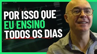 É POR ISSO que eu ENSINO todos os dias
