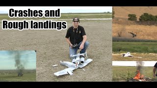 Best RC Crashes and rough Landings, what goes up must come down!