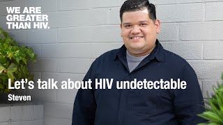 You can have sexual relations and not have that fear of passing on HIV to someone else.