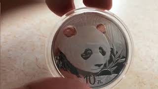2018 30g Silver Panda, BitConnect, and Happy Chinese New Year