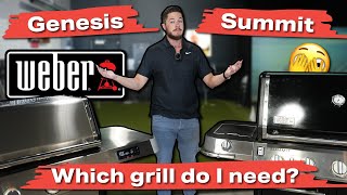 Weber Genesis VS Weber Summit!! ( How different are they?? )