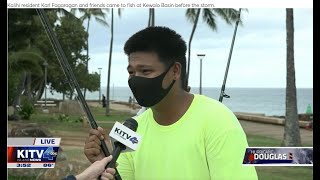 Hawaii Fisherman - Hurricane Douglas  Flex On 'Em Fat Fish