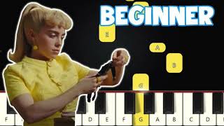 How to Play "What Was I Made For?" by Billie Eilish | Easy Piano Tutorial