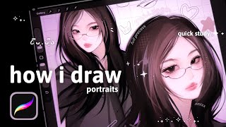 draw with me in Procreate ✦ iPad asmr