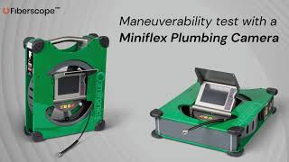 Testing the Miniflex Plumbing Camera in a 3" pipe