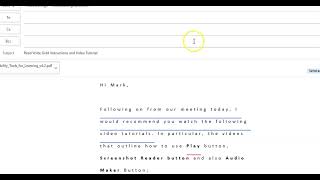 Using Microsoft Immersive Reader in Microsoft Outlook