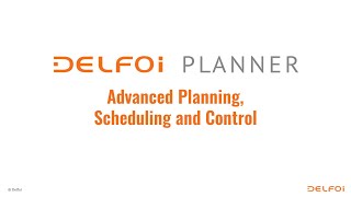 Delfoi Planner overview ENG