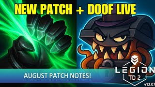 Legion TD 2 New Patch Live! Maybe other games too!