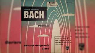 Gerard Hengeveld - J. S. BACH Recital (Vinyl Rip)