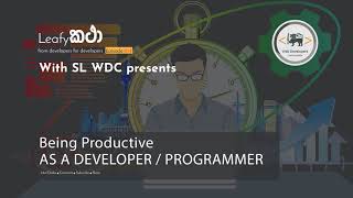 Being Productive as a Developer / Programmer