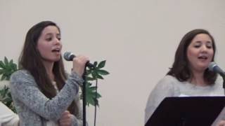 Kaitlin and Kristen sing Oceans