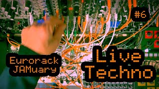 #jamuary2024 #6 – 128  BPM Techno jam (Eurorack de-noised & reshuffled)