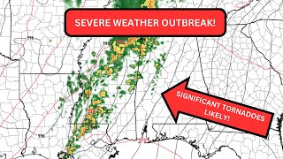 Significant Severe Weather Likely Across the South!