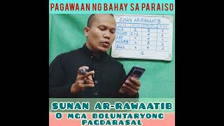 PAGAGAWAAN NG BAHAY SA PARAISO SA SINO MANG MAGSALAH NG 12 RAKA'AH NG SUNAN AR-RAWAATIB