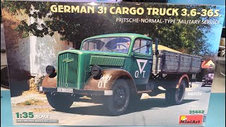 MiniArt German 3t Cargo Truck 3,6 36S Part 8