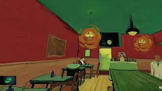 The Night Cafe: A VR Tribute to Vincent Van Gogh | 1st Person VR Footage