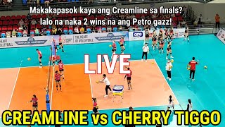 Live now, CREAMLINE VS CHERRY TIGGO  |pvl 2022 reinforced conference