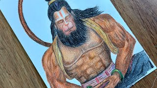 Lord Hanuman Ji Drawing / Pencil Drawing