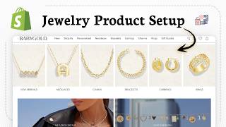 How to list and sell a jewelry product on Shopify