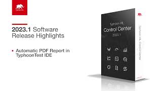 Automatic PDF Report in TyphoonTest IDE | 2023.1 Release Tutorial