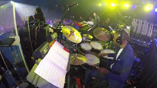 Isaiah Weatherspoon hitting drums for Justin Timberlake @ Agganis Arena 2019