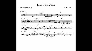 Dance of the Infidels - Bud Powell's solo transcription.