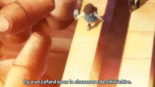 Il y a un cafard sous la chaussure de Shinichirô.
