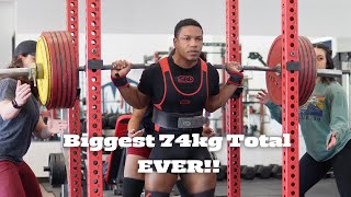 74KG IPF WR TOTAL BROKEN (855KG TOTAL) | EP. 4
