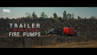 MFT 10000 D a trailer fire-fighting pump from the house of Firefly Pumps